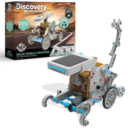 Discovery #Mindblown Solar Robot Creation STEM Science Kit 197pc