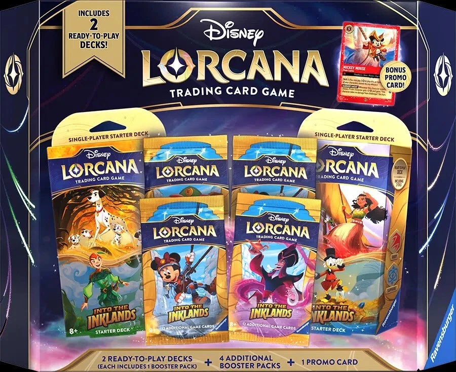 Disney Lorcana Bundle Costco Exclusive Into The Inklands NEW AND SEALED